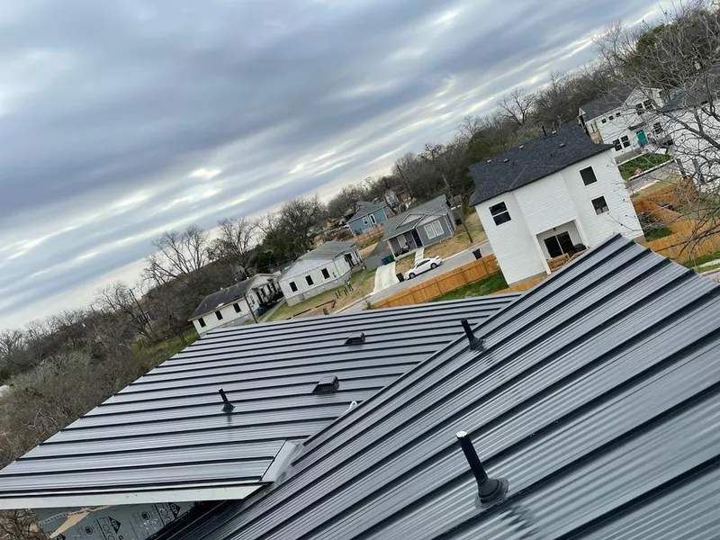 Standing seam metal roof panels with vents for Skylight Repair in Haddam